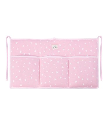 organizador cuna - Vista frontal Pink sparkles