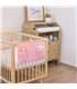 organizador cuna - Vista de uso Pink sparkles