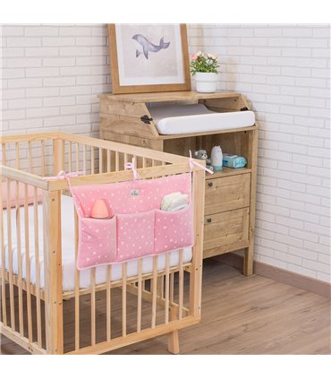 organizador cuna - Vista de uso Pink sparkles