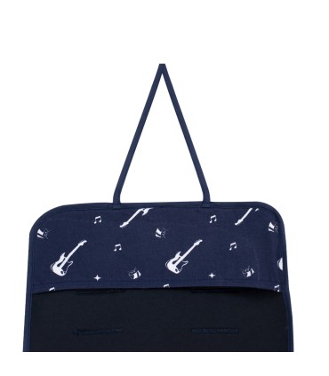 Vista trasera rock hero