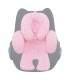 reductor silla bebe - Vista frontal Pink sparkles