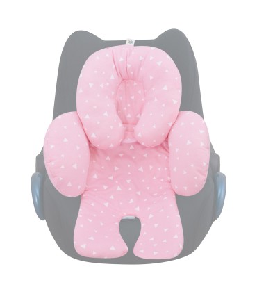 reductor silla bebe - Vista frontal Pink sparkles