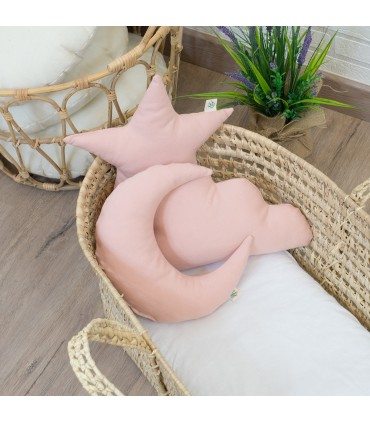 cojines decorativos - Vista frontal abierto Dusty pink