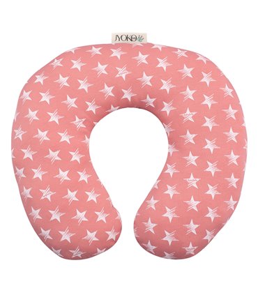 Almohada de viaje - Vista frontal Pink Star