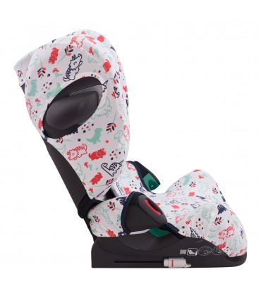 cybex solution g - Detalle lateral Dino Party