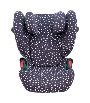 cybex solution g - Detalle frontal Winter Sky