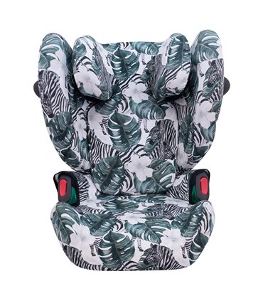 cybex solution g - Detalle frontal Zebra