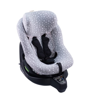 besafe izi turn b i size - Vista frontal abierto White star