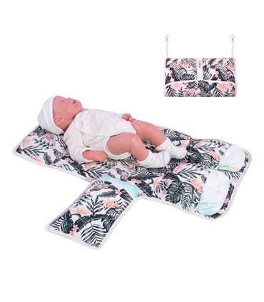 Cambiador bebe - Vista de uso con modelo African Sunset