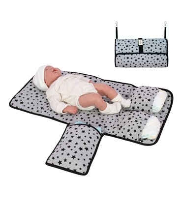 Cambiador bebe - Vista de uso con modelo Black Star