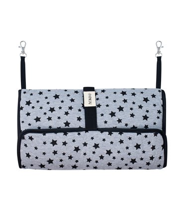 Cambiador bebe - Vista frontal cerrado Black Star