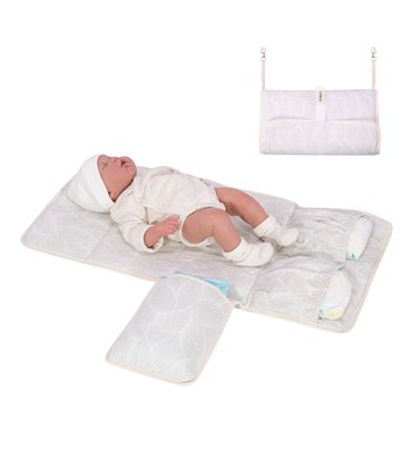 Cambiador bebe - Vista de uso con modelo Bloom