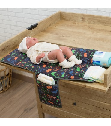 Cambiador bebe - Vista con niño demo Happy Dino