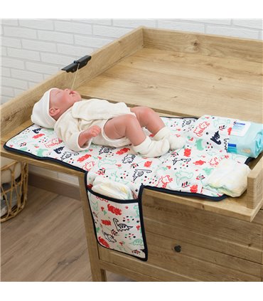 Cambiador bebe - Vista con niño demo Dino Party