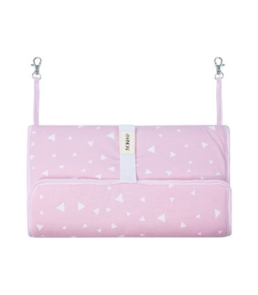 Cambiador bebe - Vista frontal cerrado Pink Sparkles