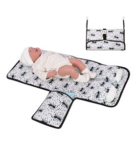 Table à langer - Vue d'utilisation avec le modèle Racoon Town