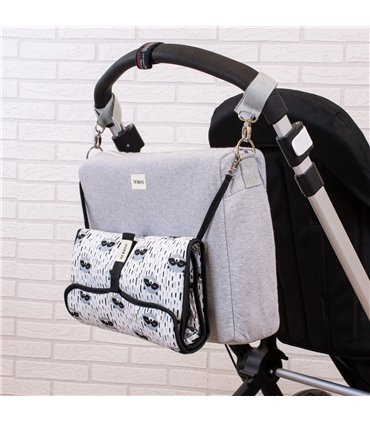 Cambiador bebe - Vista en cochecito Racoon Town