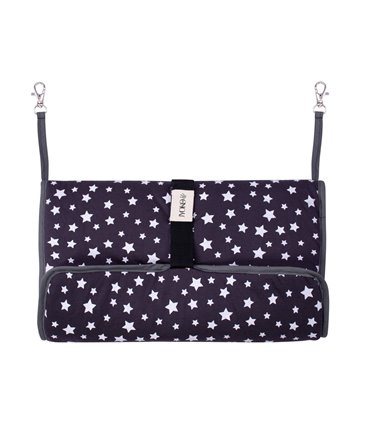 Cambiador bebe - Vista frontal cerrado Winter Sky