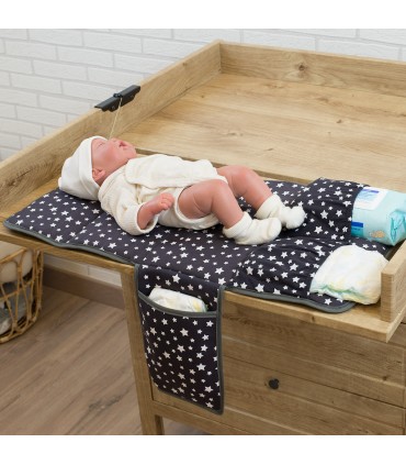 Cambiador bebe - Vista con niño demo Winter Sky