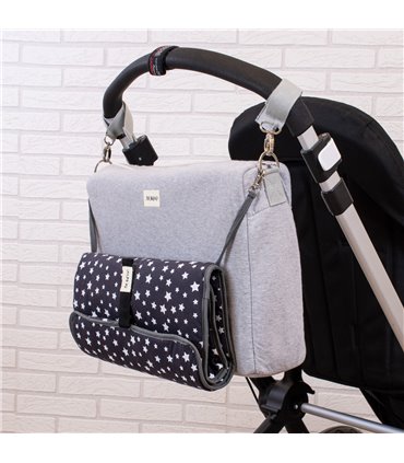 Cambiador bebe - Vista en cochecito Winter Sky