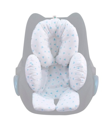 reductor silla bebe - Vista frontal blue sparkles