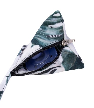 portachupetes - Cremallera zebra