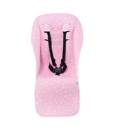 uppababy vista - Vista frontal pink sparkles