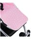 uppababy vista - Detalle inferior pink sparkles
