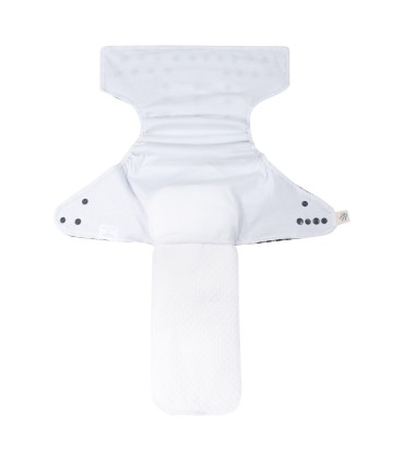 pañales  - Vista frontal abierto Vichy