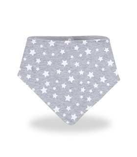 Babero bandana - Vista frontal White Star