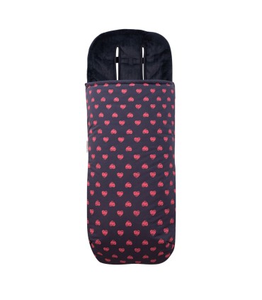 Babyzen Yoyo - Frontal desplegada Fluor Heart