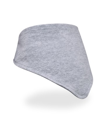 Babero bandana - Vista 3/4 Stone Grey