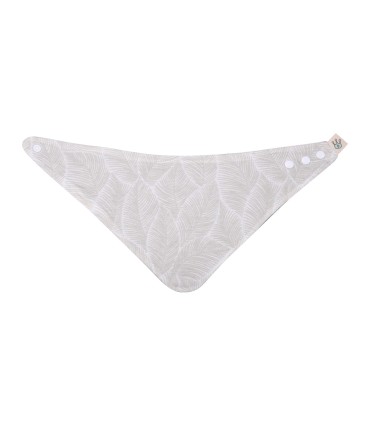 Babero bandana - Frontal desplegada Bloom