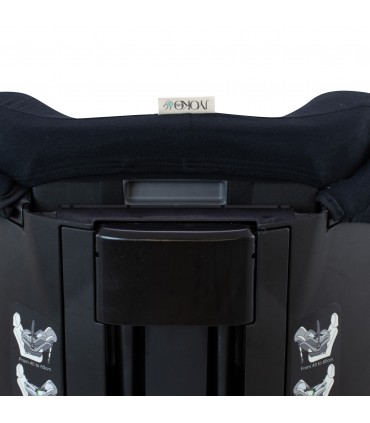 Funda para Silla Jané Groowy iSize - Detalle Cabezal Trasero Black Series