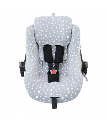 Funda para Portabebé Nest para Jané Groowy iSize - Vista Frontal White Star