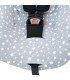 Funda para Portabebé Nest para Jané Groowy iSize - Detalle Inferior White Star