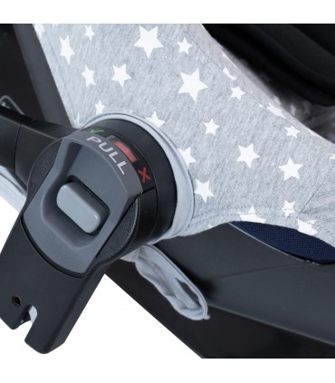 Funda para Portabebé Nest para Jané Groowy iSize - Detalle 3/4 White Star