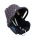 Maxi cosi cabriofix - Vista 3/4 Fluor Heart