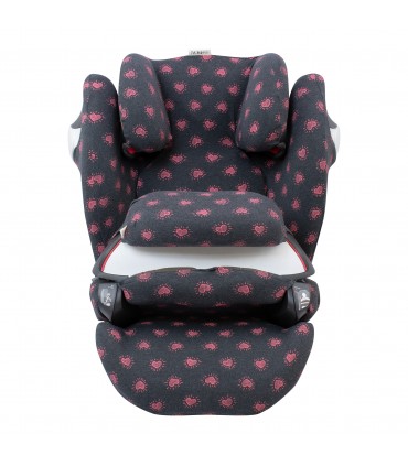 Cybex Pallas M-Fix y S-Fix - Vista frontal Flour Heart