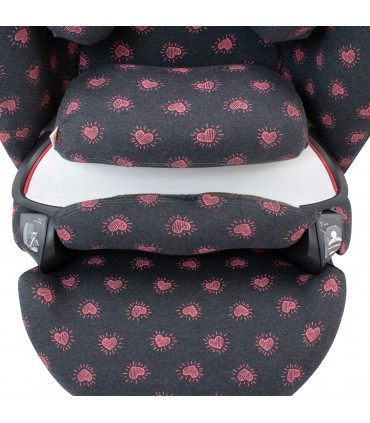 Cybex Pallas M-Fix y S-Fix - Primer plano Flour Heart