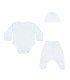 Conjunto primera puesta basico White Ivory - 6