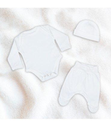 Conjunto primera puesta basico White Ivory - 7