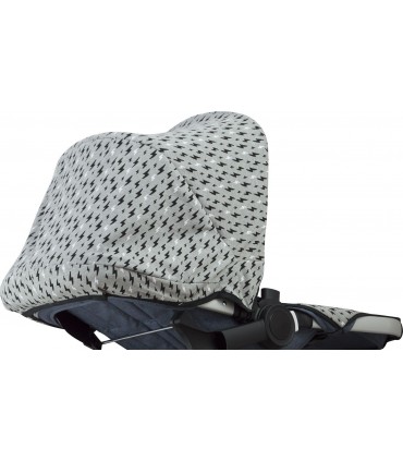 Bugaboo Donkey - Vista trasera Black Rayo