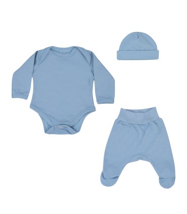 Conjunto primera puesta básico Baby Blue - 6