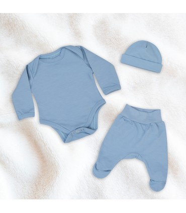 Conjunto primera puesta básico Baby Blue - 7