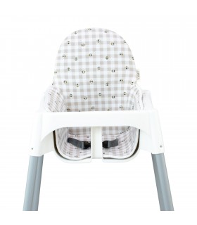 trona ikea - Vista frontal Picnic Vichy