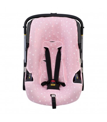Funda para silla de paseo Doona y Doona Plus - Vista Frontal Pink Sparkles