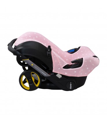 Funda para silla de paseo Doona y Doona Plus - Vista Lateral Pink Sparkles