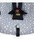 Funda para silla de paseo Doona y Doona Plus - Vista Detalle Ojal White Star