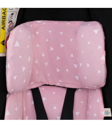 Funda para reductor compatible con Doona y Doona Plus - Vista Detalle Superior Pink Sparkles